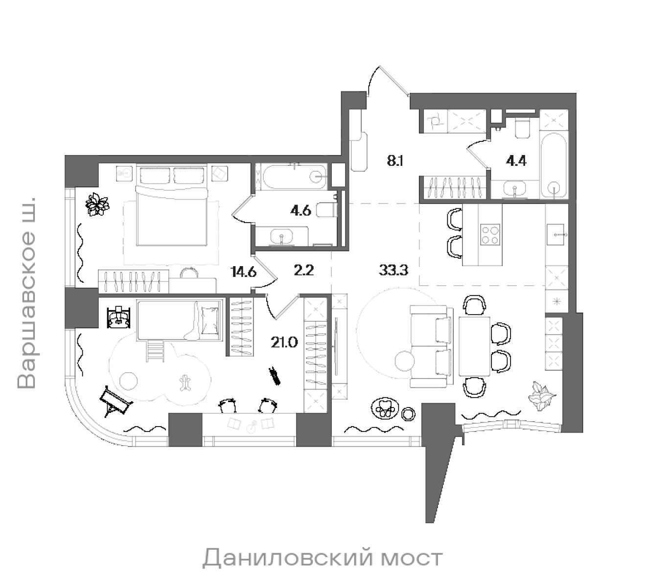 Планировка лота