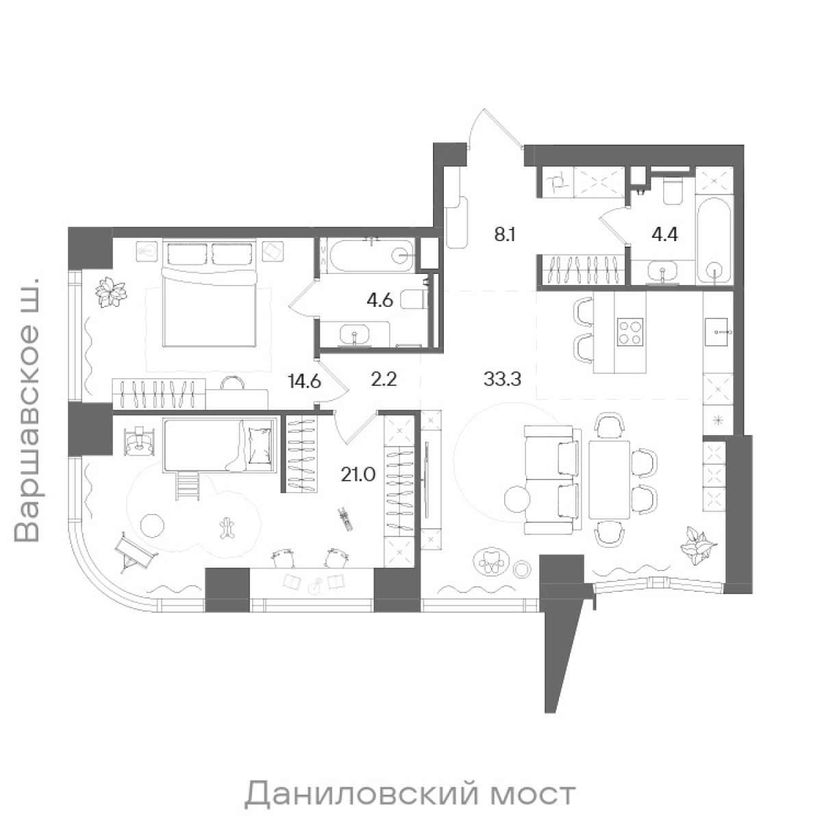 Планировка лота