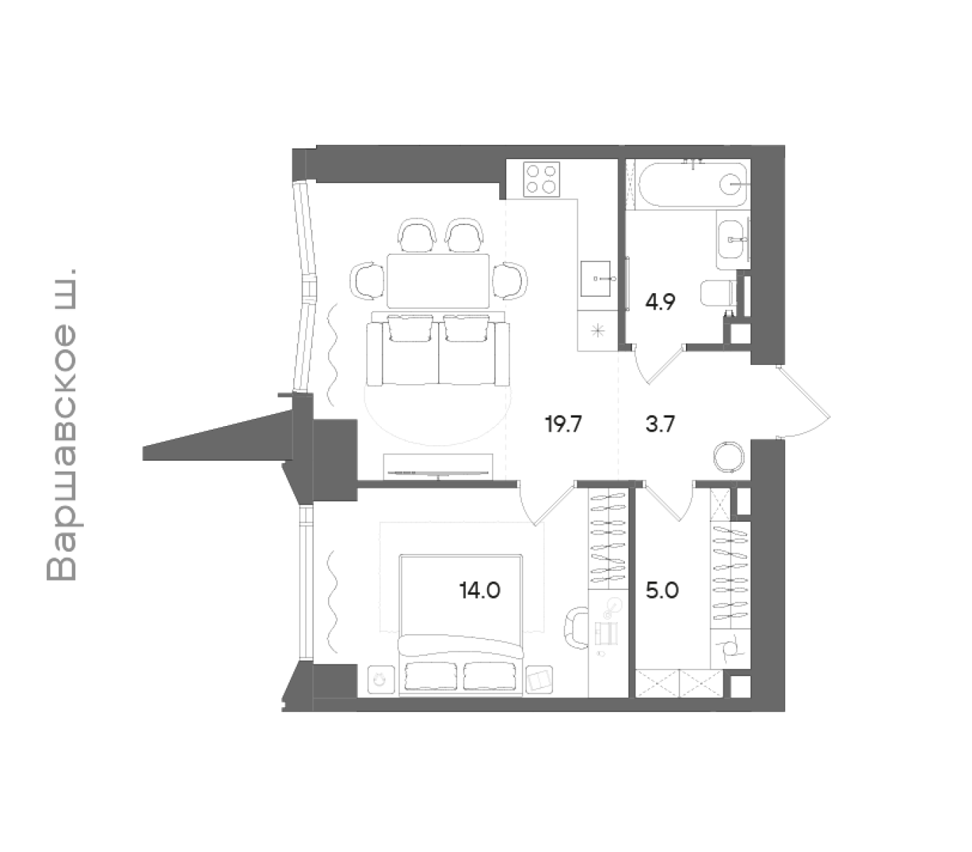 Планировка лота