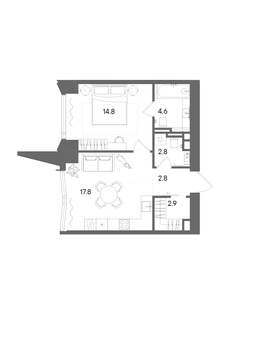 Планировка лота