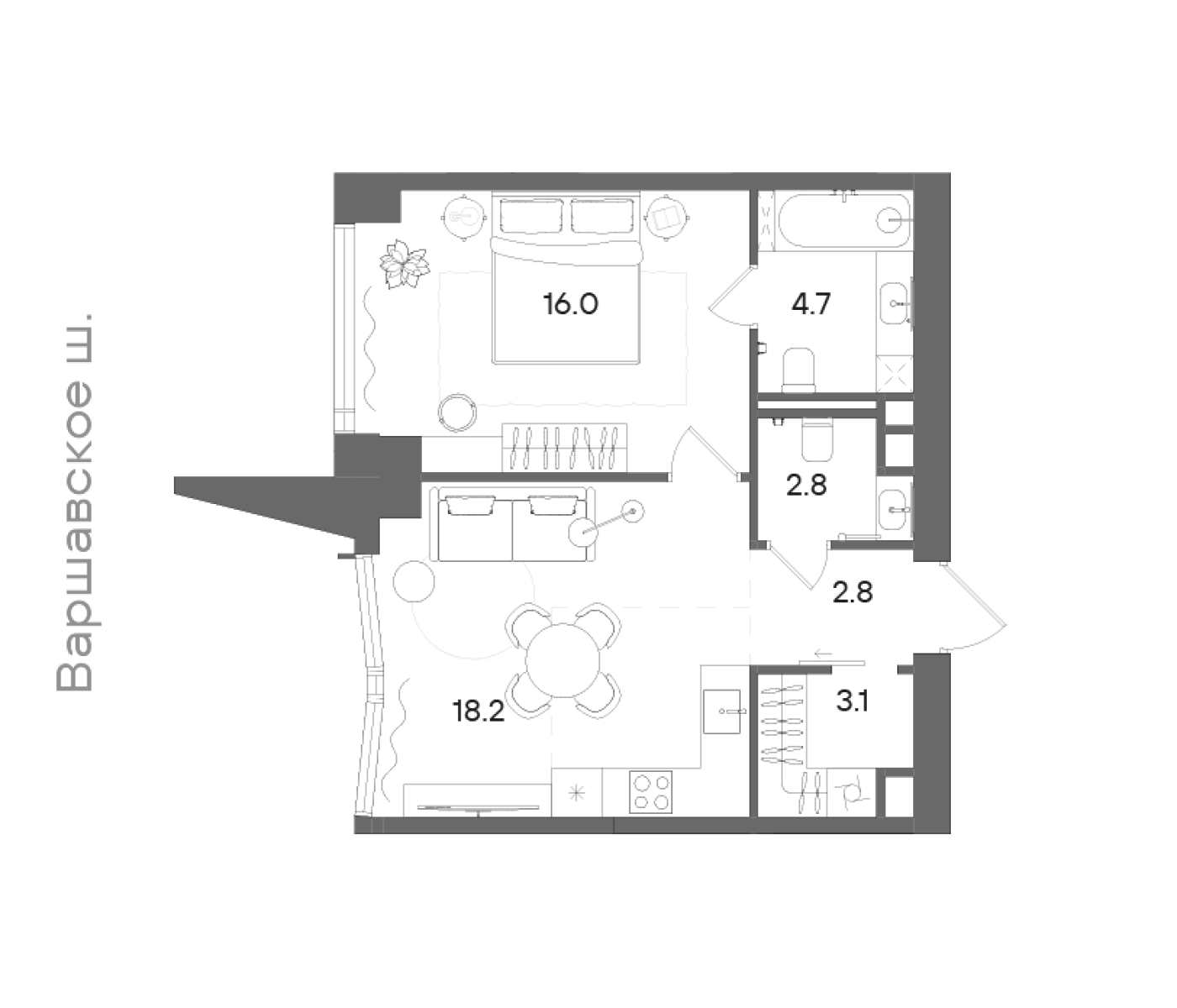 Планировка лота