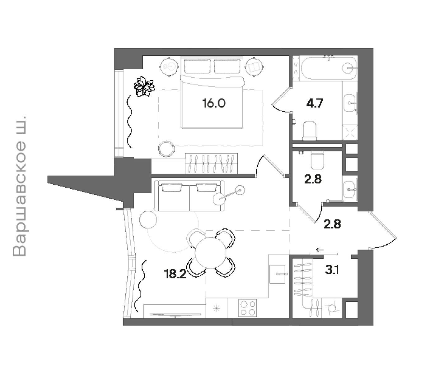 Планировка лота