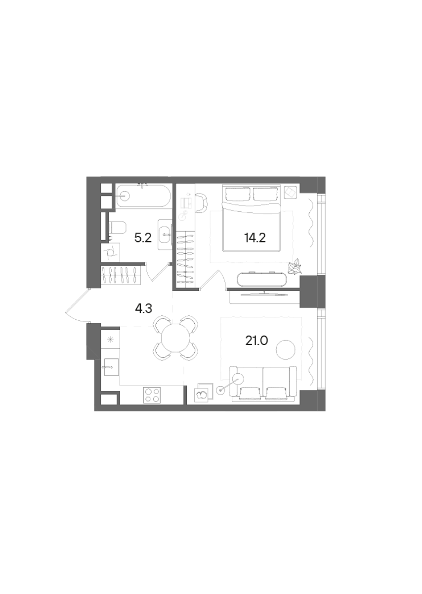 Планировка лота