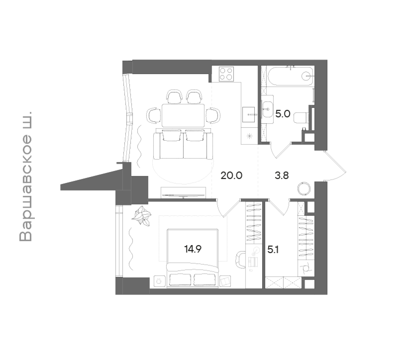 Планировка лота