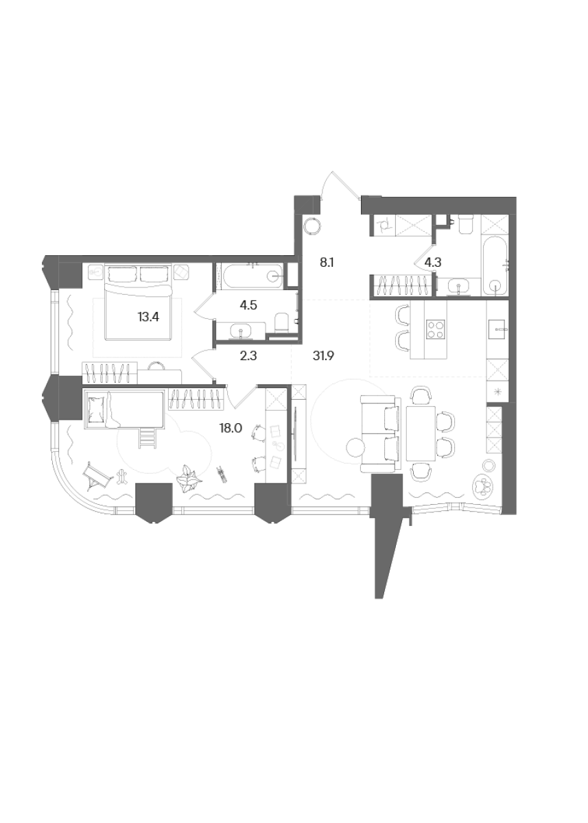 Планировка лота