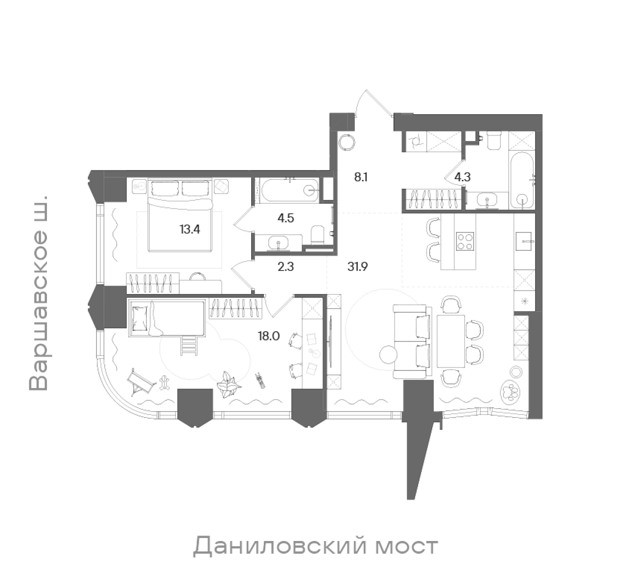 Планировка лота