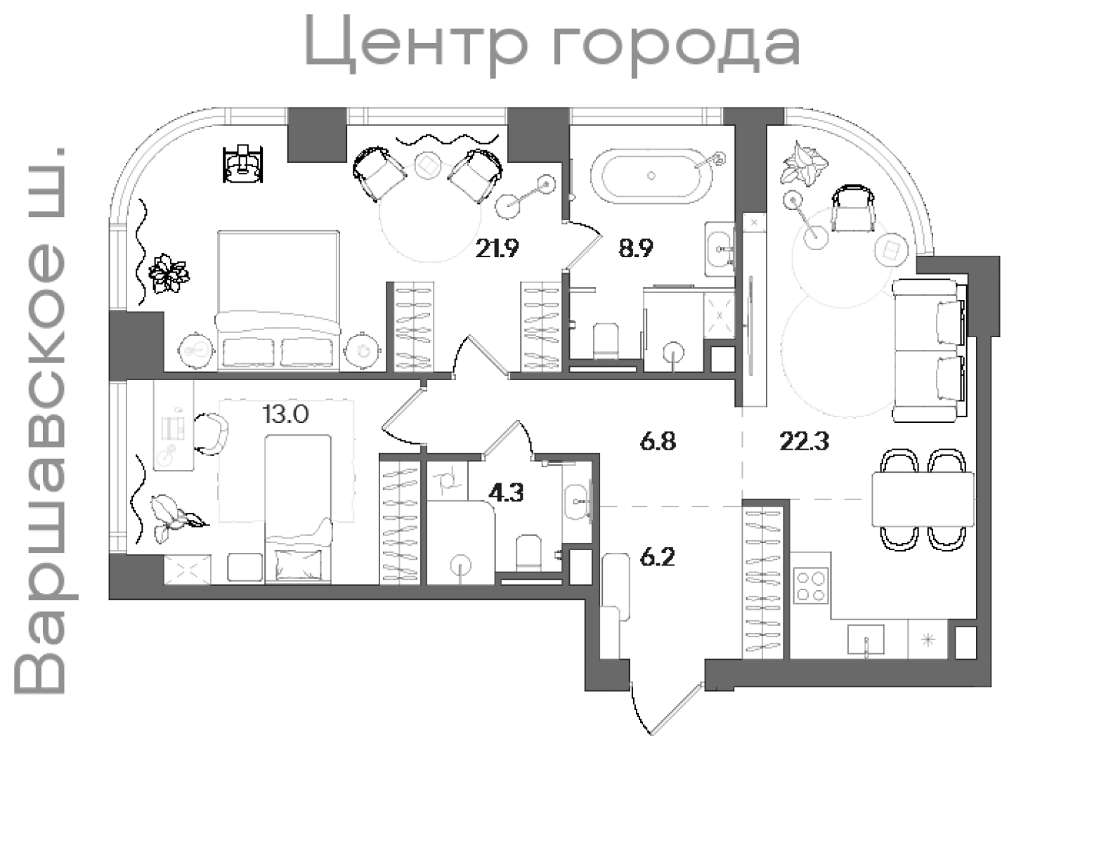 Планировка лота