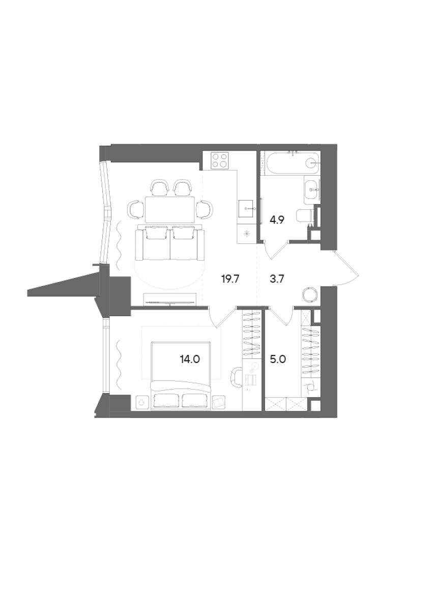 Планировка лота