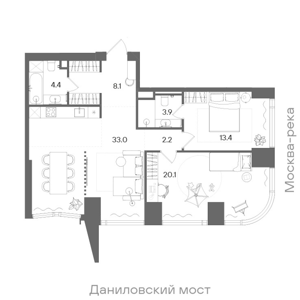 Планировка лота