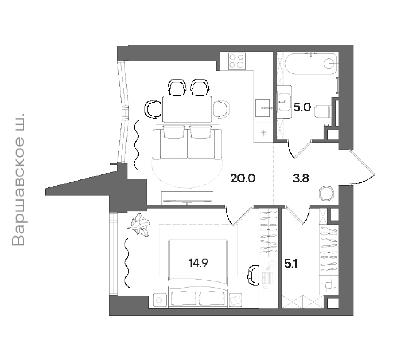 Планировка лота
