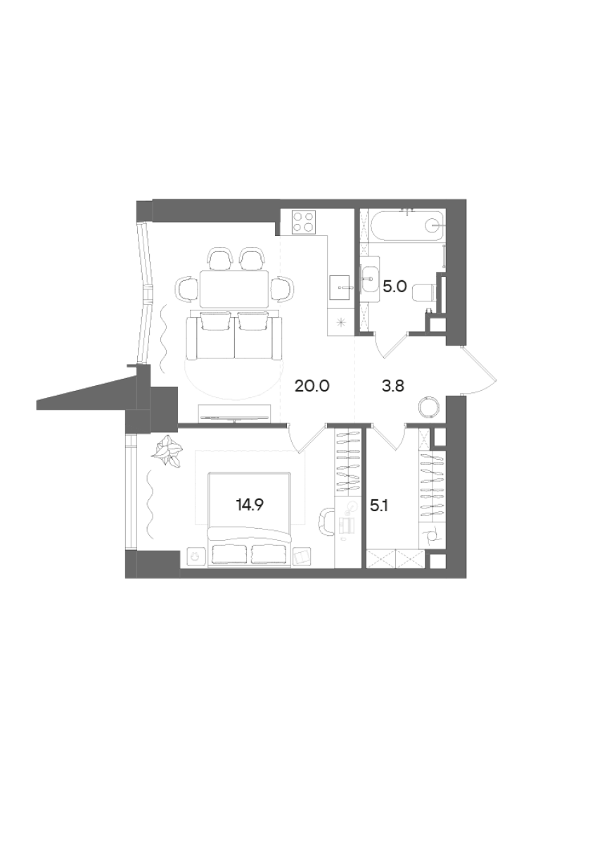 Планировка лота