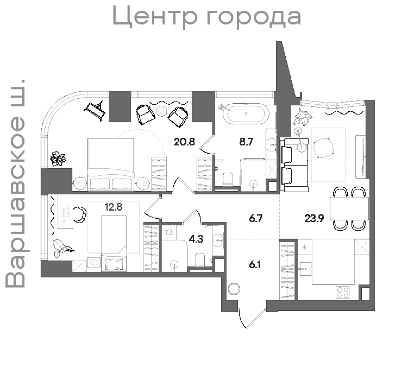 Планировка лота