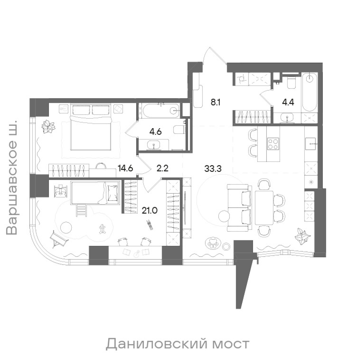 Планировка лота