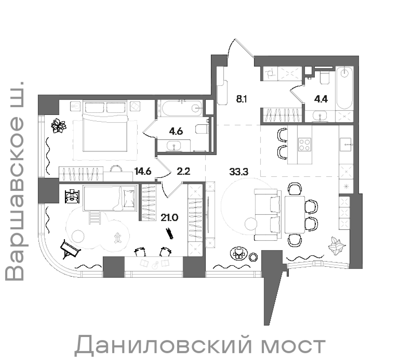 Планировка лота