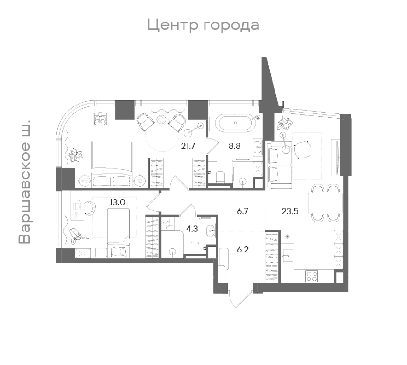 Планировка лота