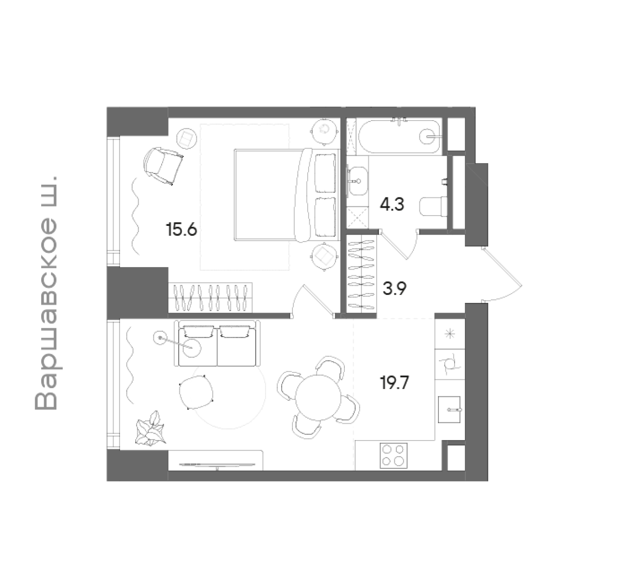 Планировка лота