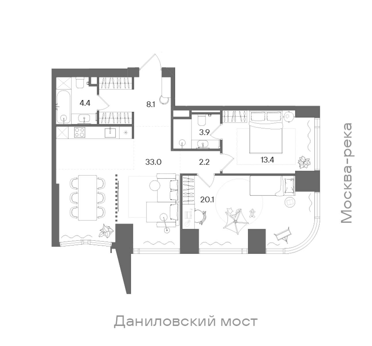 Планировка лота