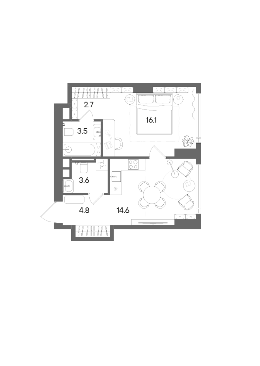 Планировка лота