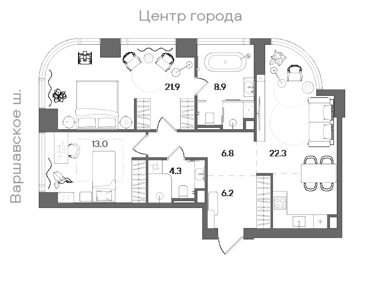 Планировка лота