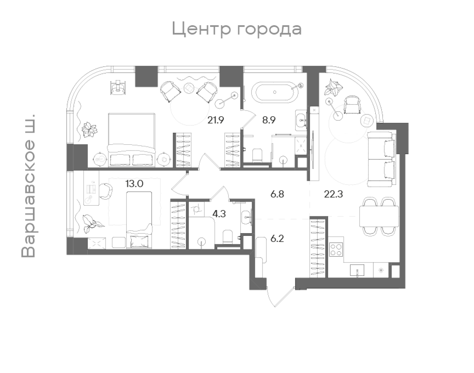 Планировка лота