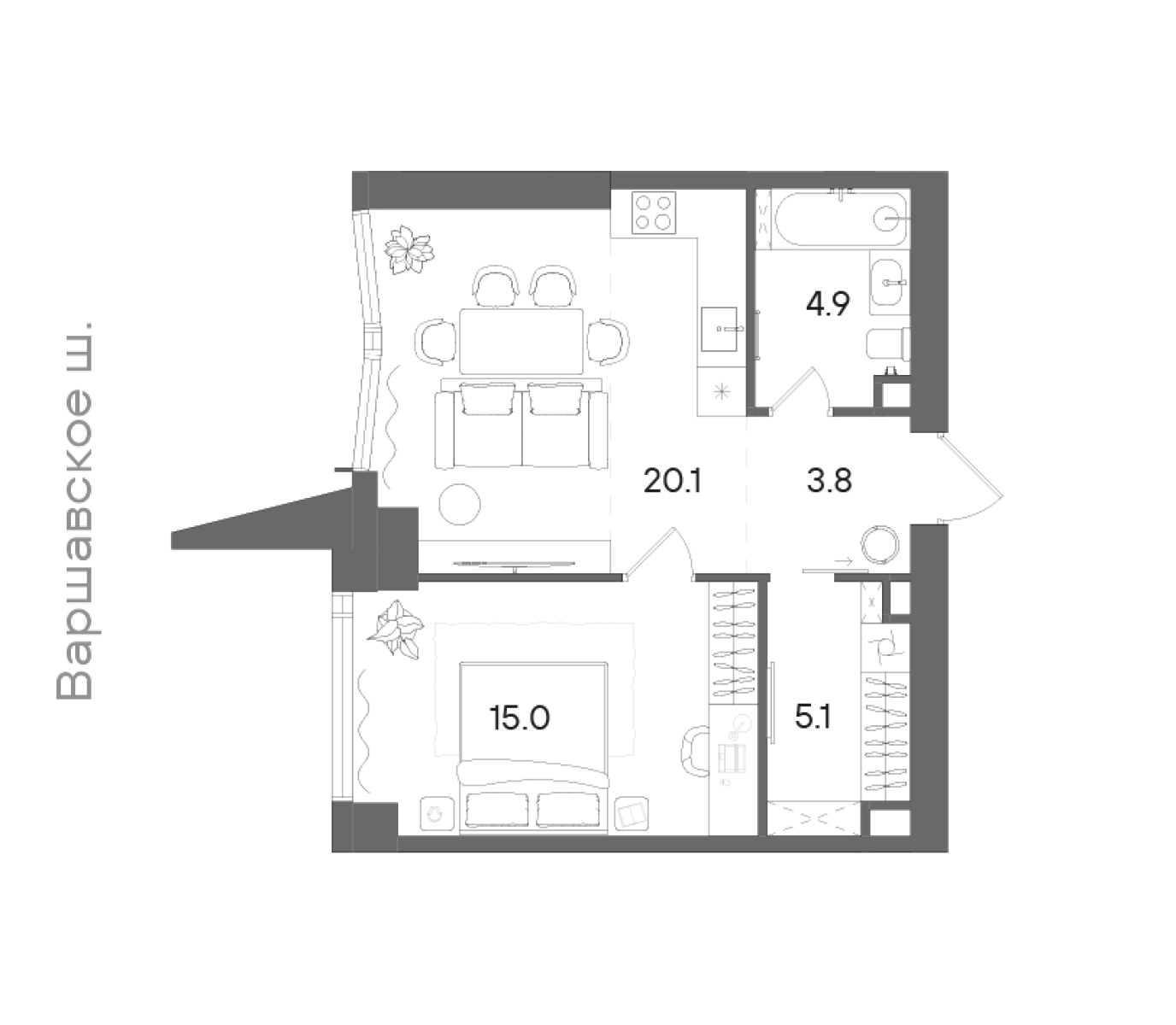 Планировка лота