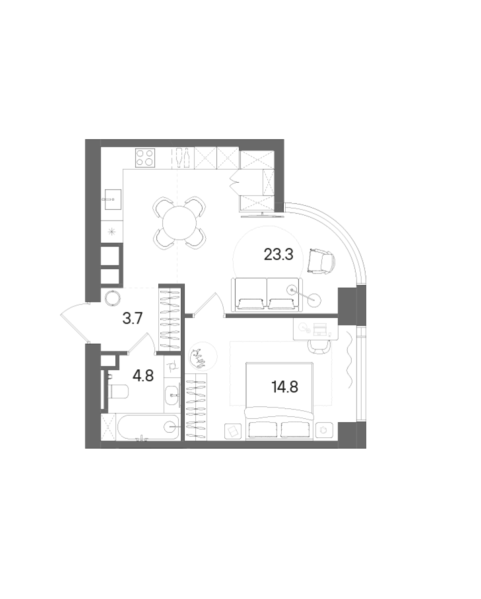 Планировка лота