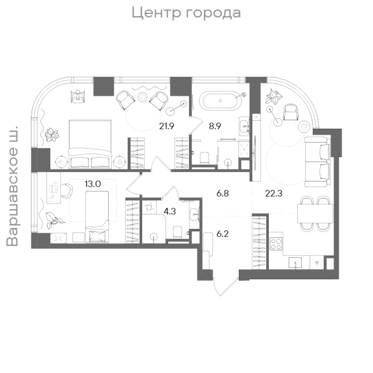 Планировка лота