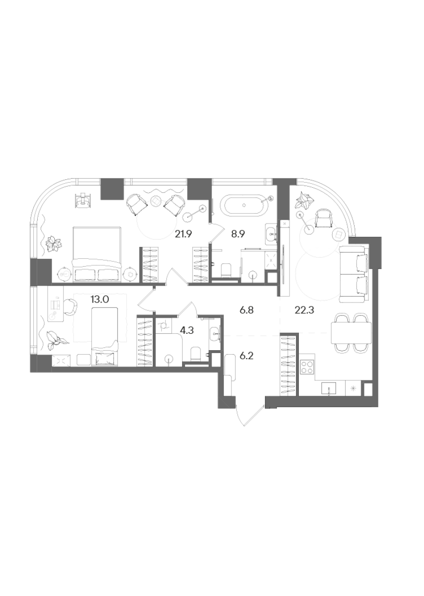 Планировка лота