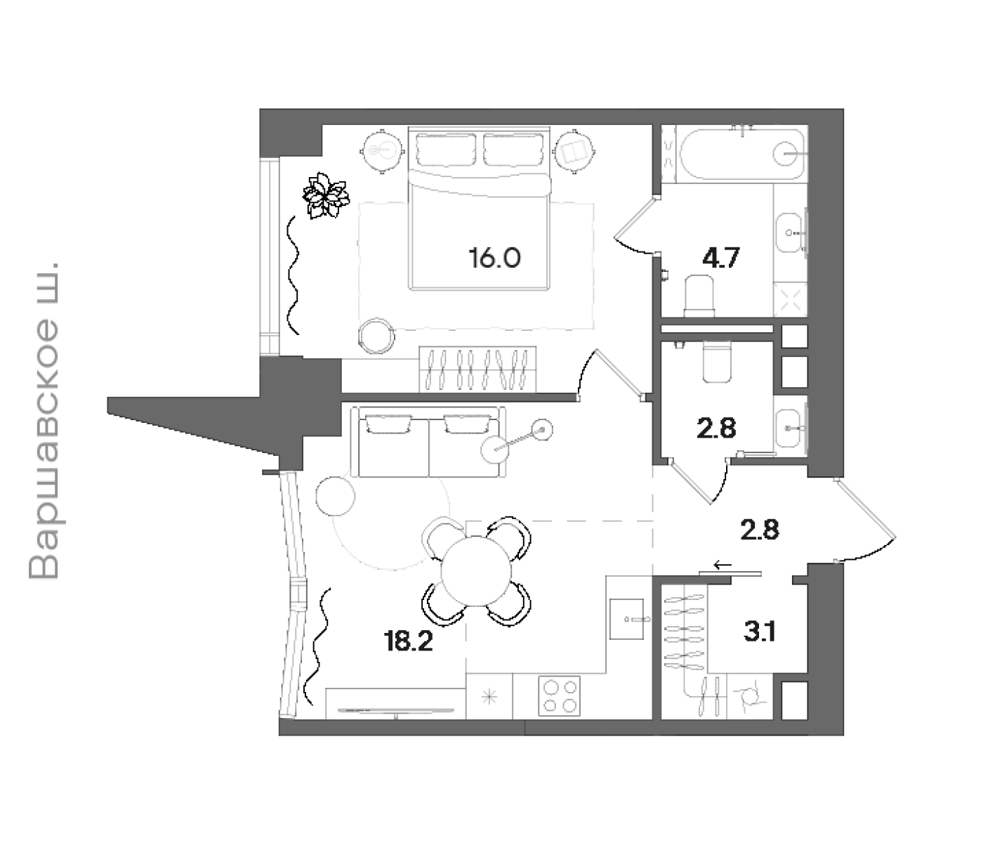 Планировка лота
