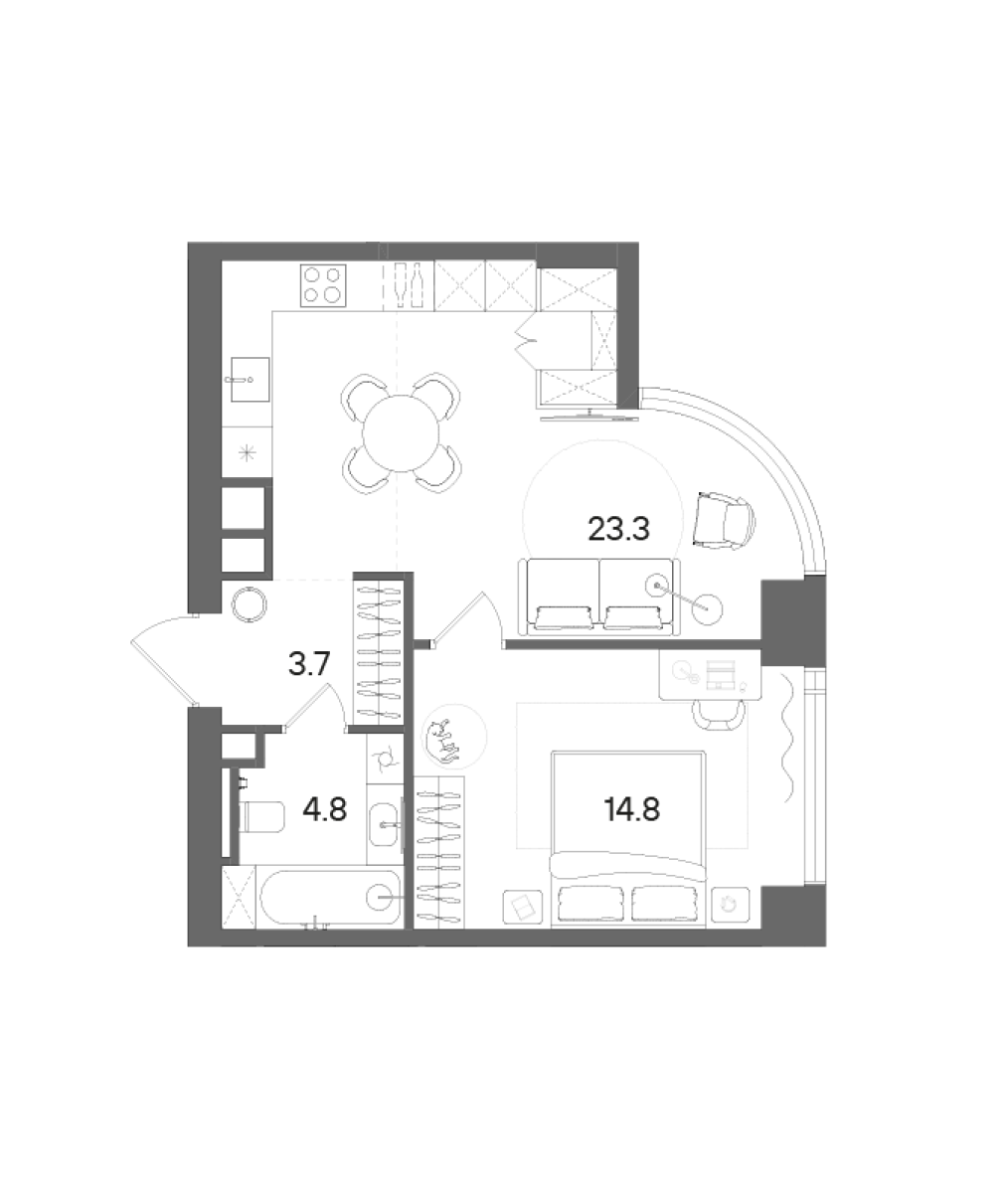 Планировка лота