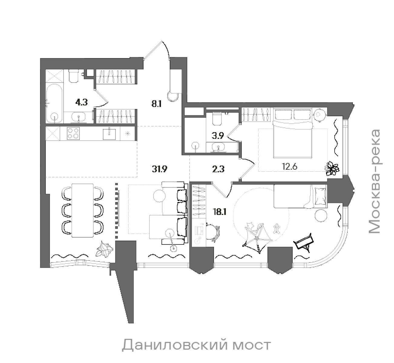 Планировка лота