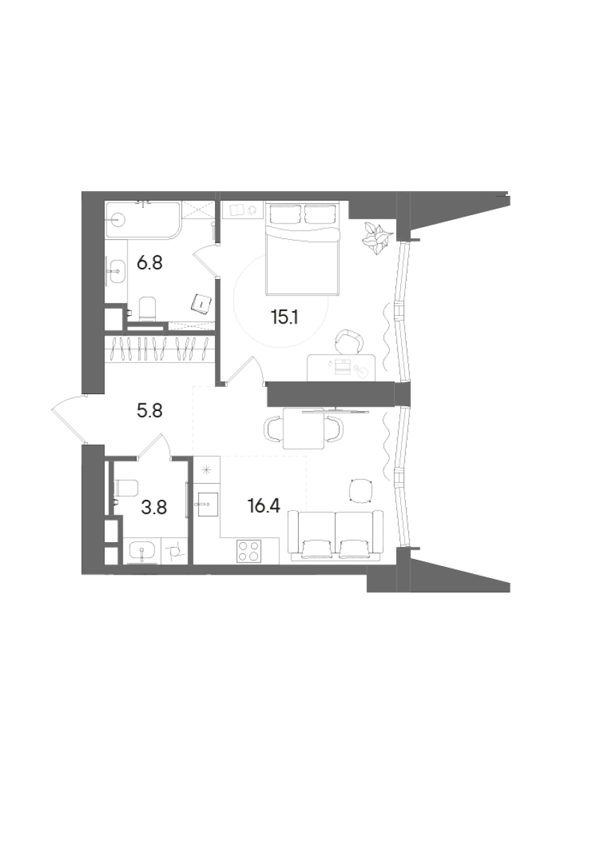 Планировка лота