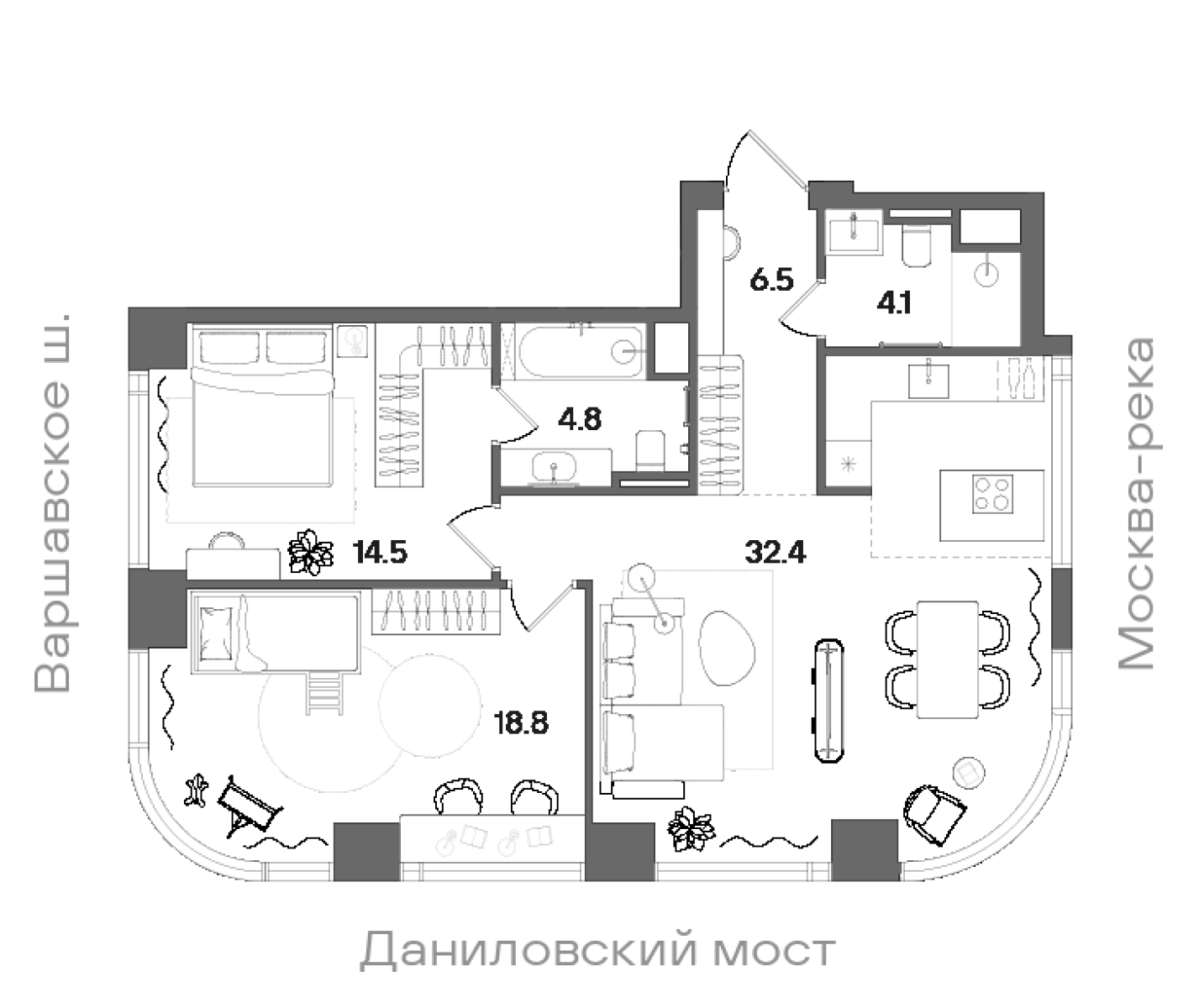 Планировка лота