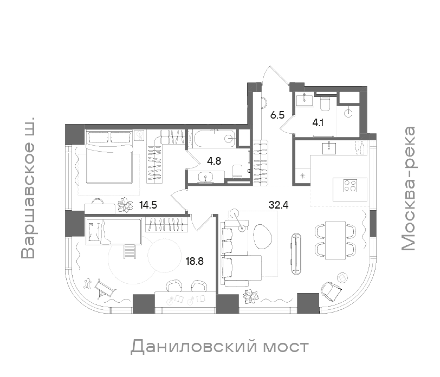 Планировка лота