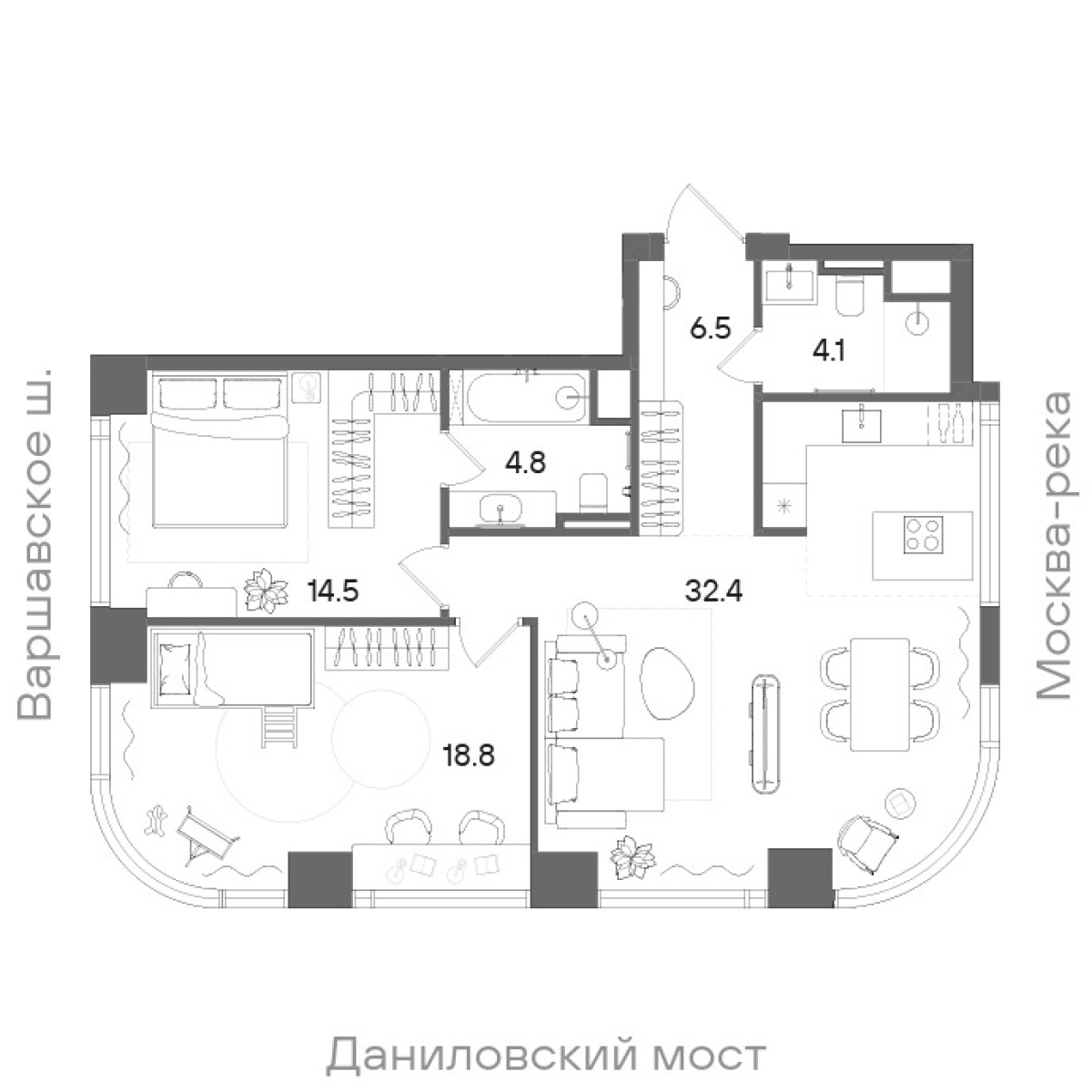 Планировка лота