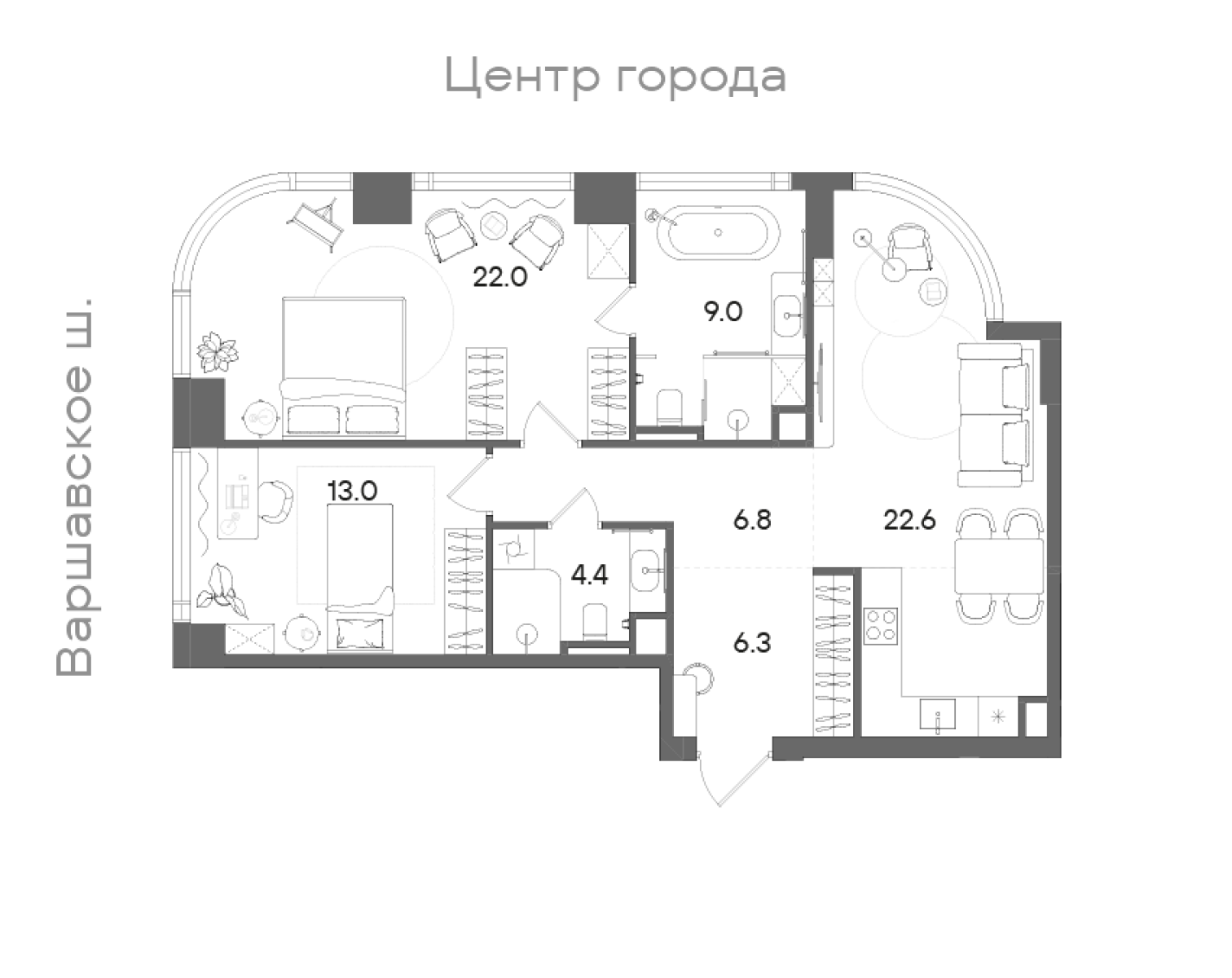 Планировка лота