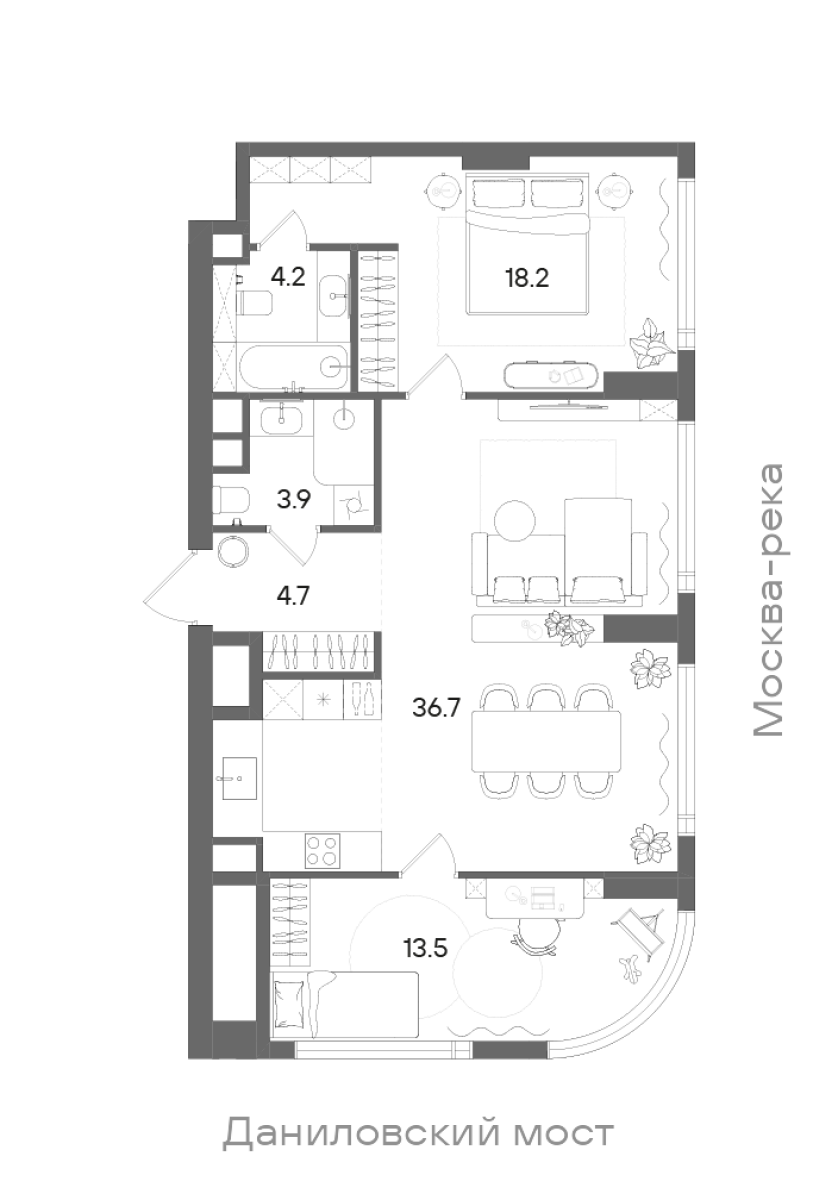 Планировка лота